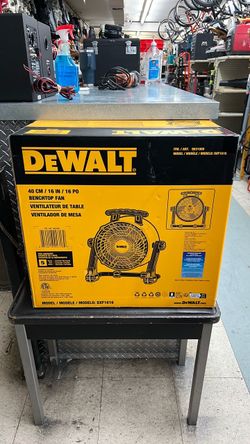 Dewalt DXF1616 16” 3 Speed Benchtop Drum Fan
