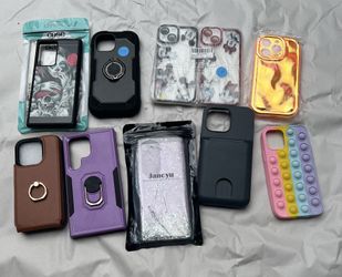 10 Assorted Phone Cases  Group #2