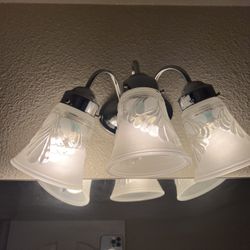 Like New Bathroom Faucets And Light Fixtures 