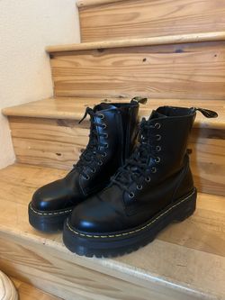 Jadon Boot Smooth Leather Platforms- US 10 women’s