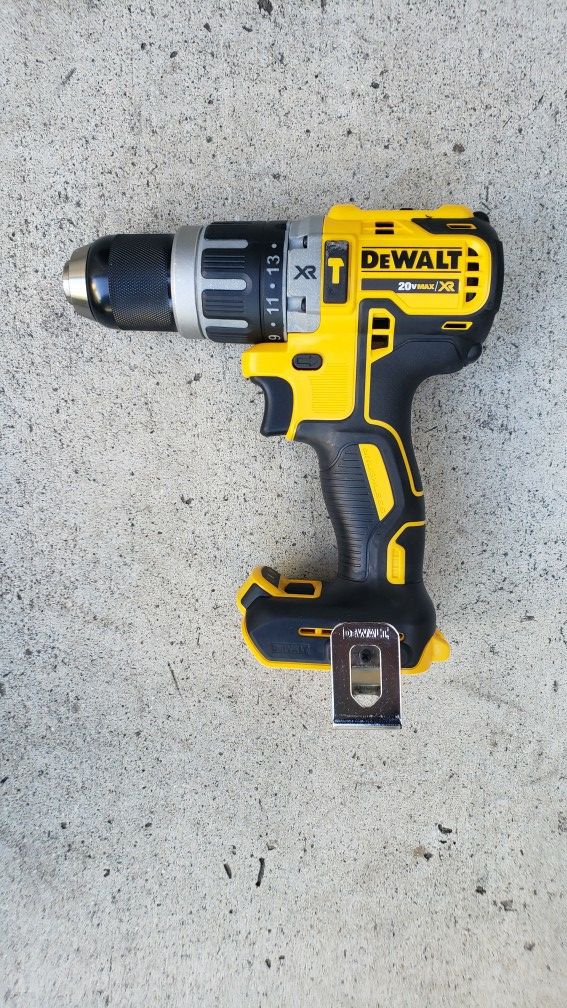 Dewalt 20v Hammer Drill Brushless XR 3 Speed Brand New Tool Only 