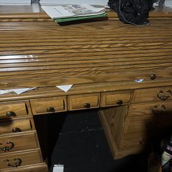 Antique Wooden Desk