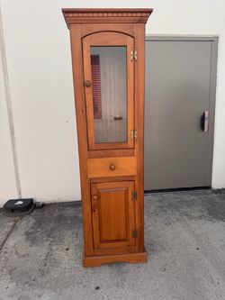 Wooden Tall Cabinet