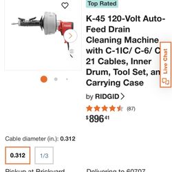 Ridgid K-45 Snake