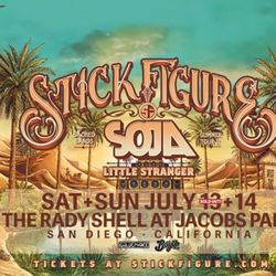 2 Tix GA To Sunday 7/14 Show $80 Ea