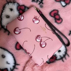 Cherry Wristlet 