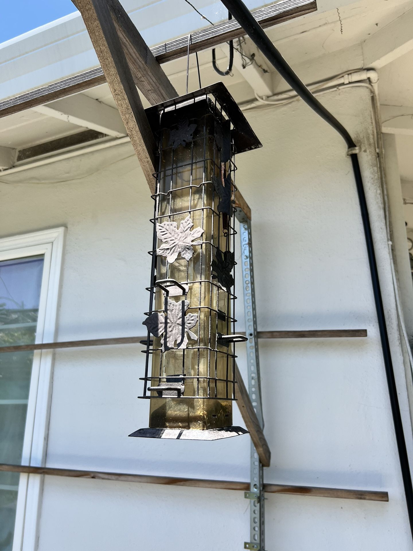 Bird Feeder ( Squirrel Proof,Metal Mesh for Outdoors Hanging) -Finch C