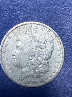 1885 O silver Morgan