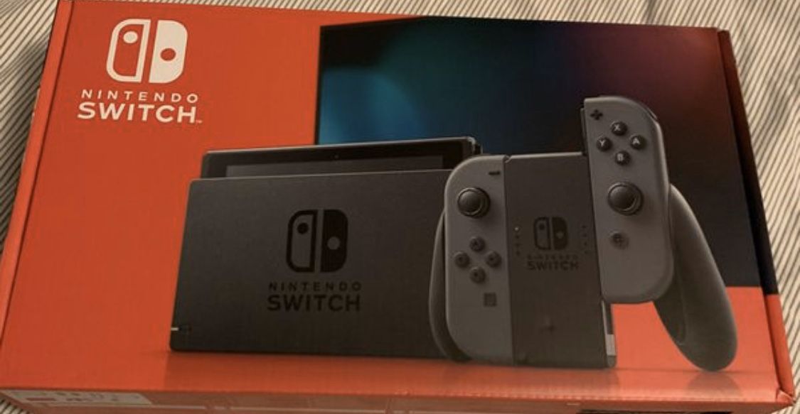 Brand new Nintendo Switch. v2. (Recent model)