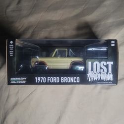 Greenlight Lost TV Series 1970 Ford Bronco Diecast Model Limited Edition 1:24