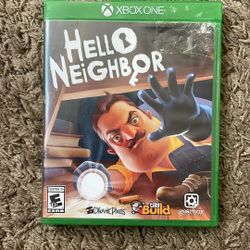 Hello Neighbor Xbox One Game Disc