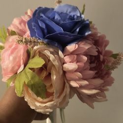 Bridal Bouquet - Faux Flowers