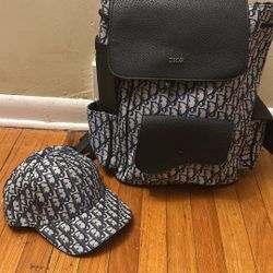 (Dior Bag) & (Hat)