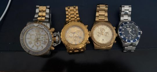 Invicta watches all 4 for $500 FIRM!