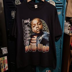 Vintage Y2K 2000s Lil Bow Wow Rap Tee Shirt L