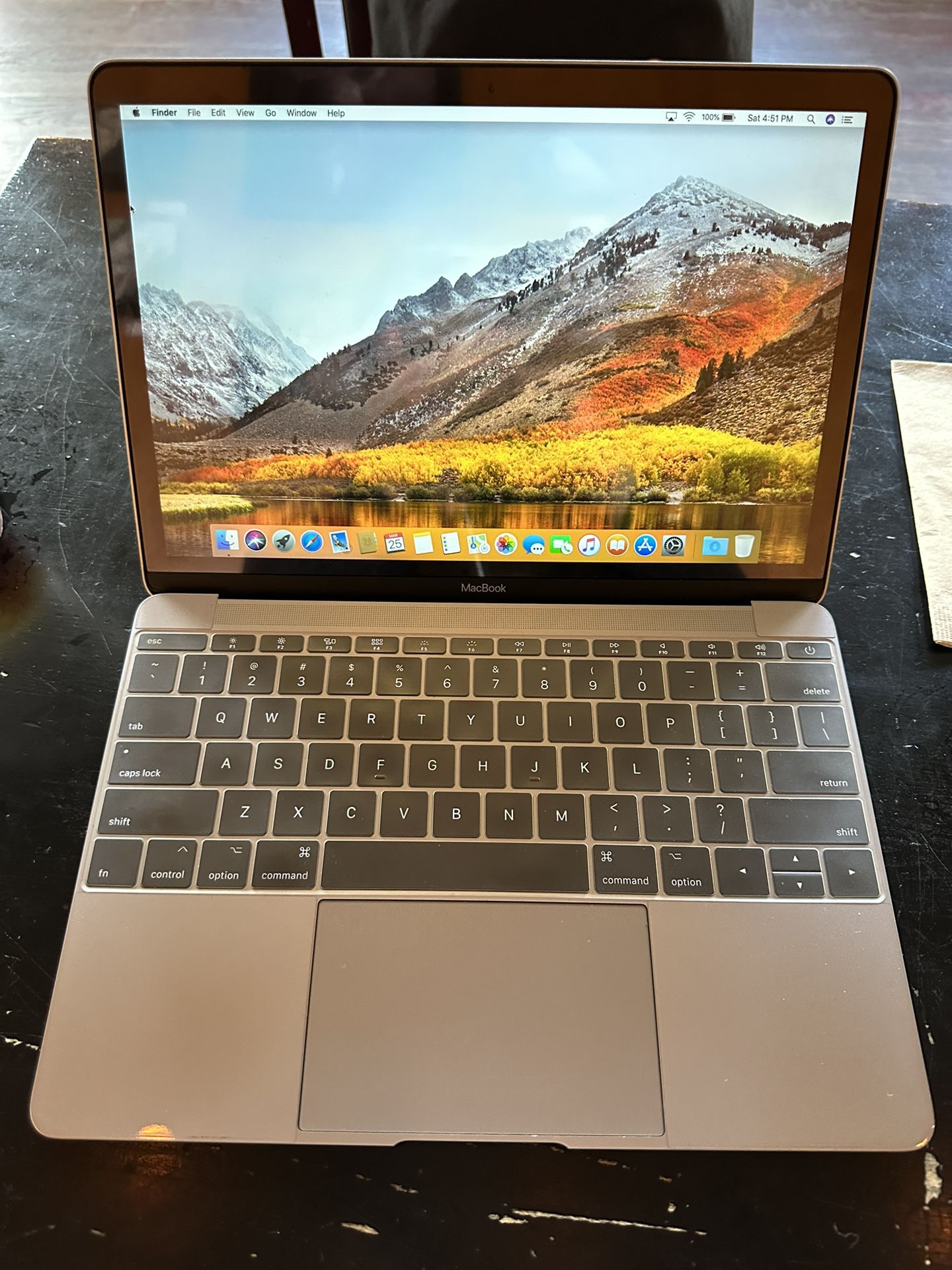 MacBook 12インチ 2017 m3 8GB 256GB スペースグレイ - タブレット