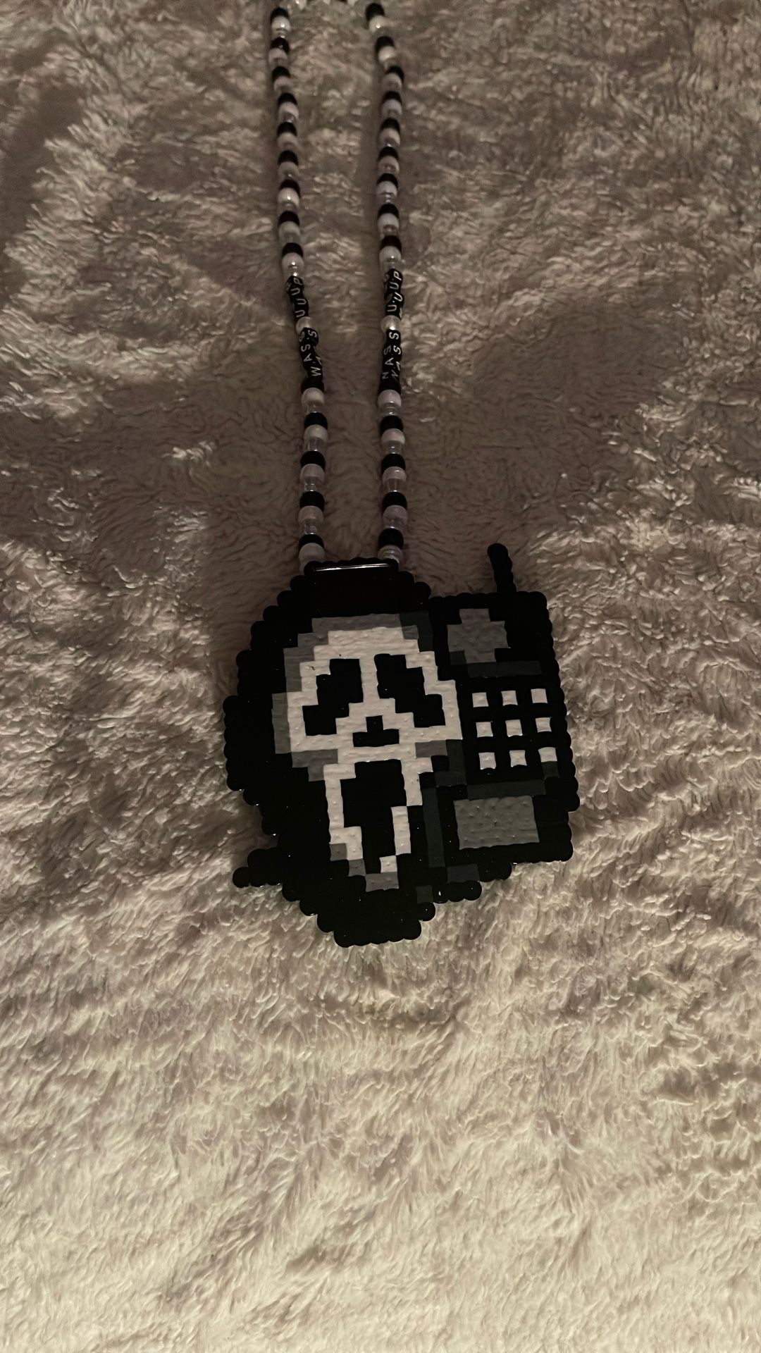 Ghost Face Perler
