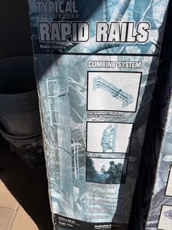 Typical Treestands Rapid Rails Climbing System