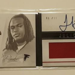 Julio Jones Rookie RPA booklet