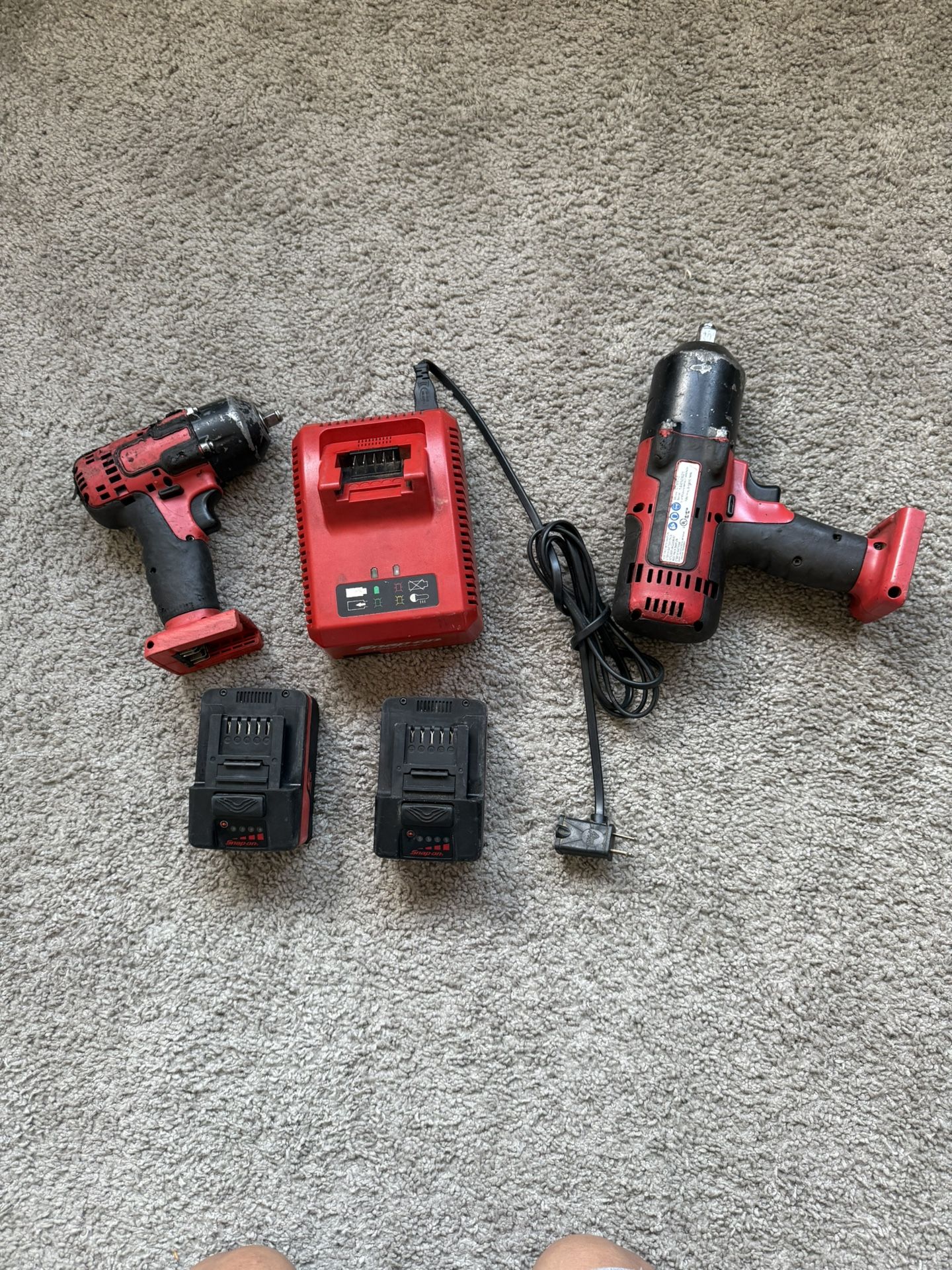 Snap On 1/2 And 3/8 Power Tools 