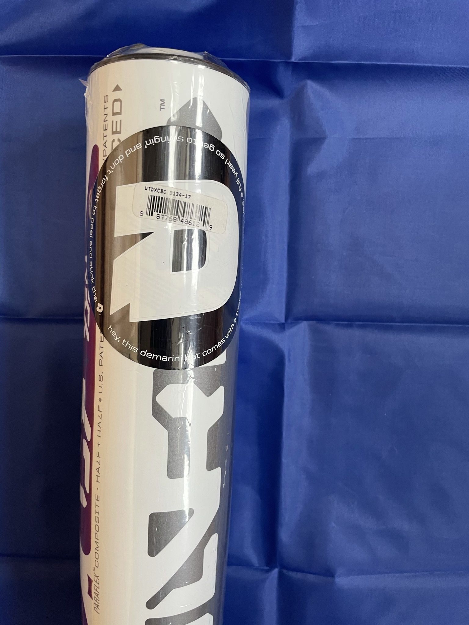 DeMarini 2017 CF Zen Balanced BBCOR (-3) Baseball Bat - WTDXCBC-17 31oz/34” UNUSED - IN ORIGINAL WRAPPING