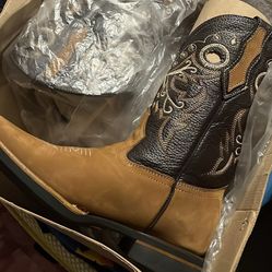 Botas De Piel Vaqueras