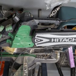 Hitachi Slide Compound Miter Saw & Stand