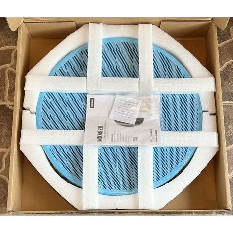 Shure MXA920W-R Ceiling Array Microphone - White, Round