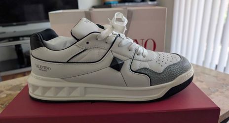 Valentino Garavani size 13 One Stud Low-Top Nappa Sneaker