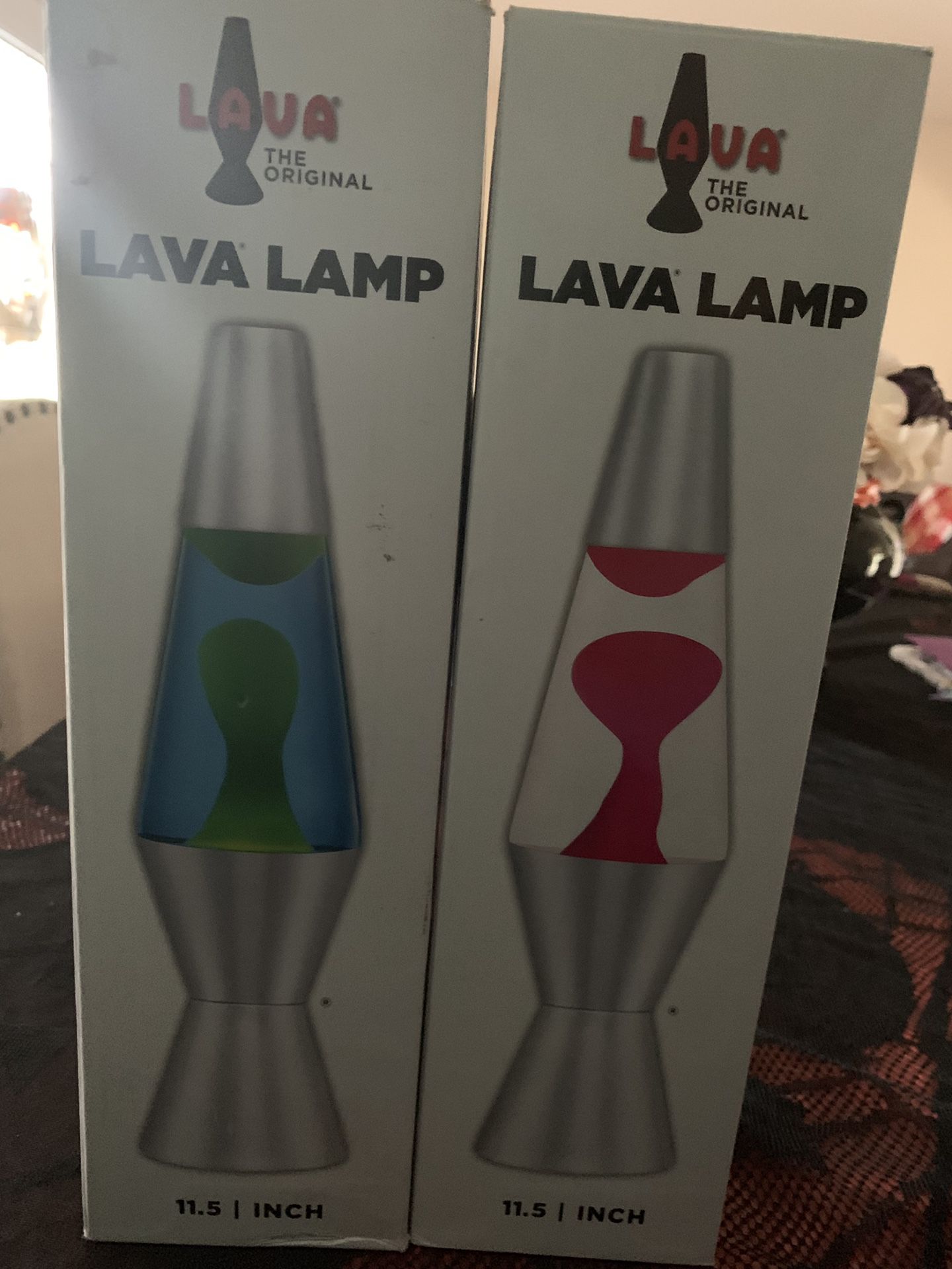Lava lamps two for $10-pickup in Oviedo