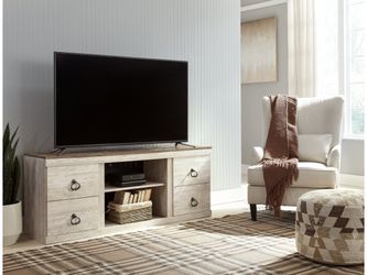Willowton Whitewash 60" TV Stand