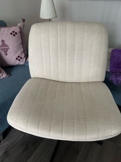 Wide office desk vanity chair