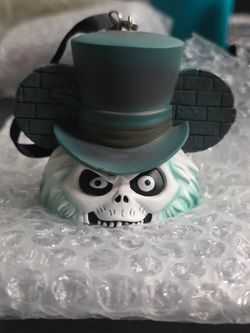 Disney Hatbox Haunted Mansion Light Up Christmas Ornament