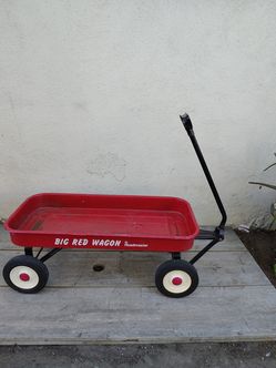 Kids Big Red Wagon By Roadmaster