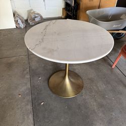 Marble table