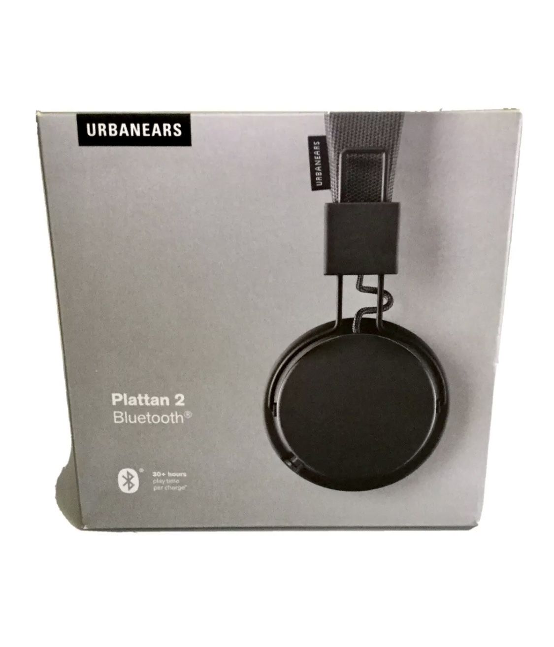 Urbanears Plattan II 2 Bluetooth Headset Black On-Ear BT Wireless Headphones
