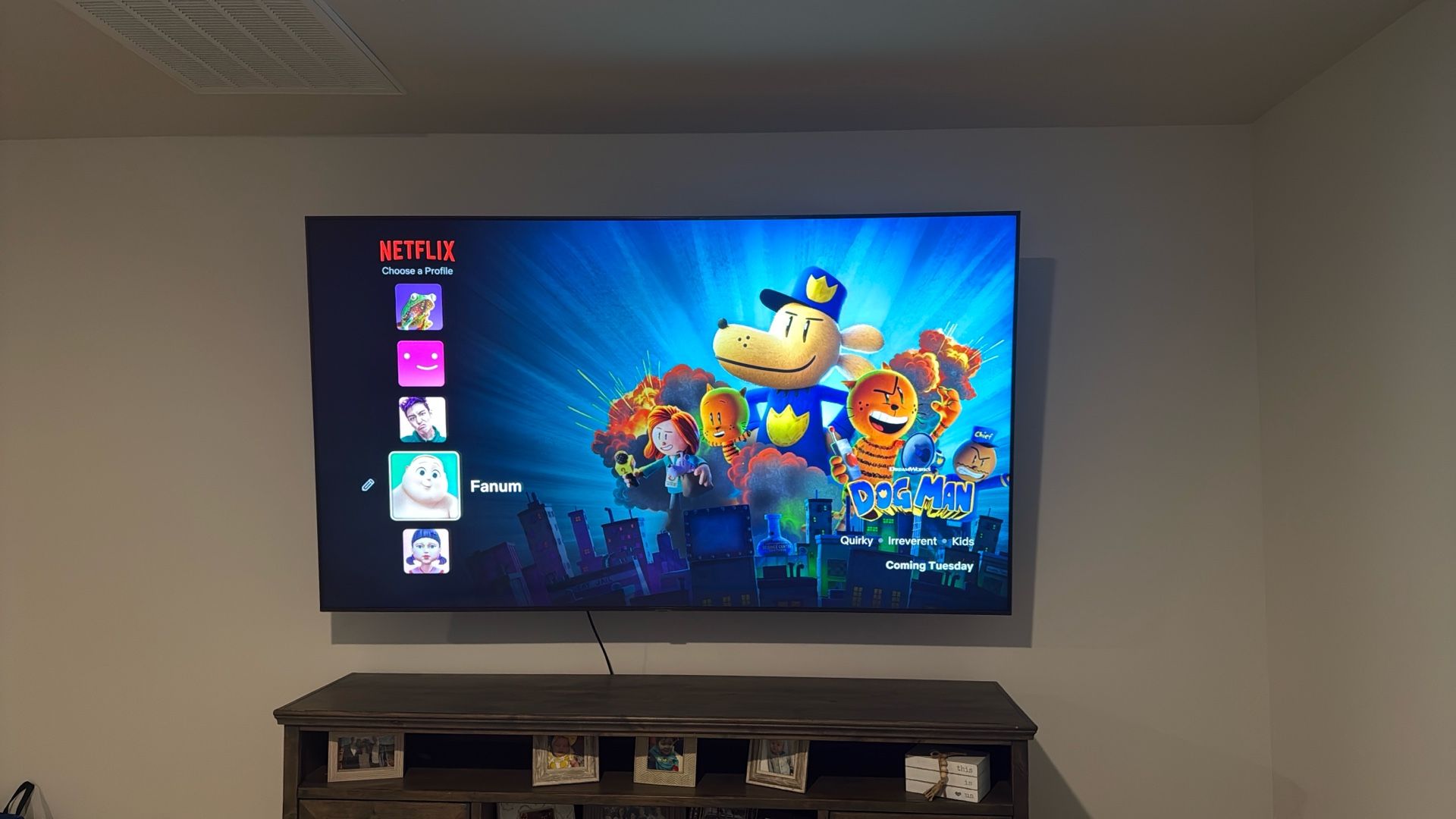 85” Samsung 4K Smart TV