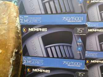 Memphis Audio M7 15” Subwoofer – M71512