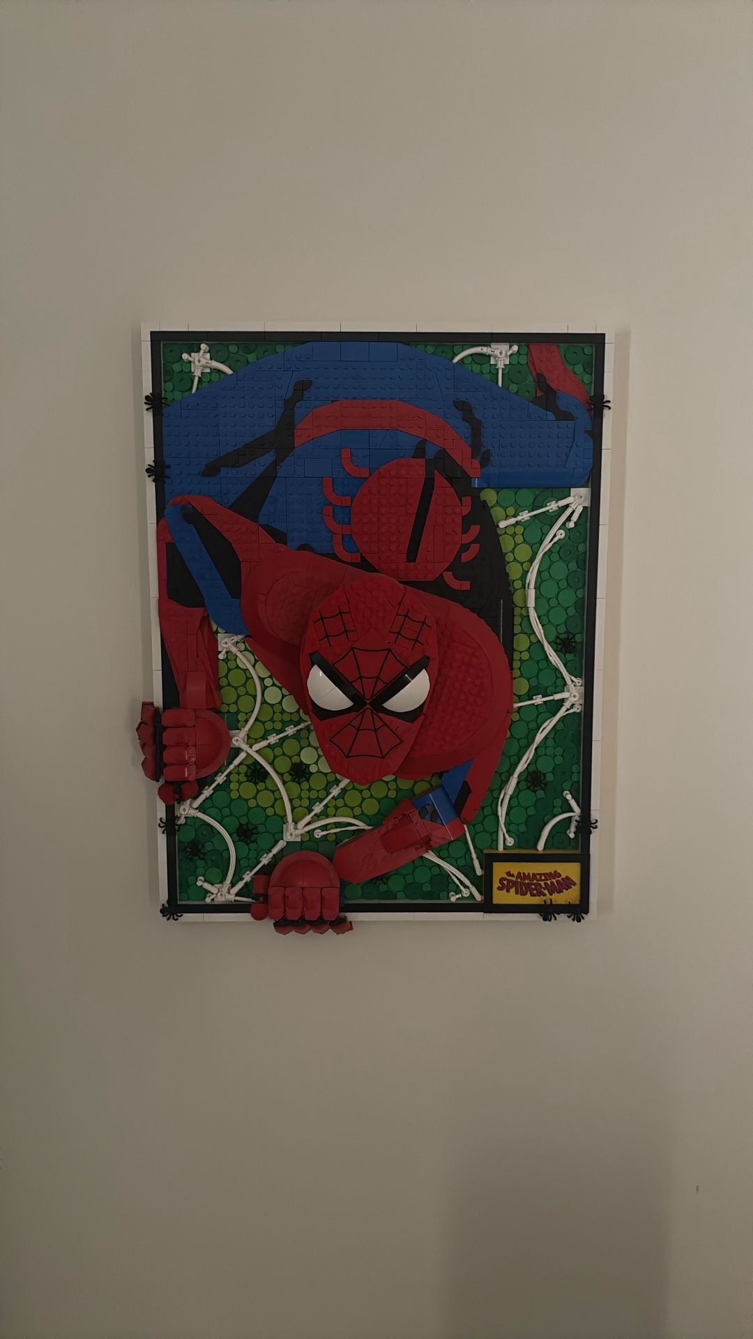 Spider-Man Lego Wall Mount
