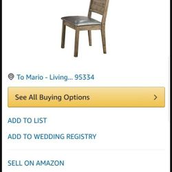 Acme furniture set of 2 Ramona side chairs.