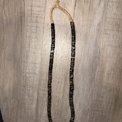 Vintage African Trade Beads Necklace – Handcrafted Millefiori Glass (Colorful Pattern)