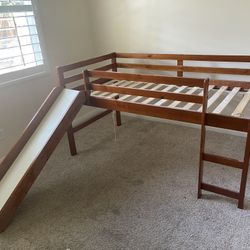 Twin Bed With Slide