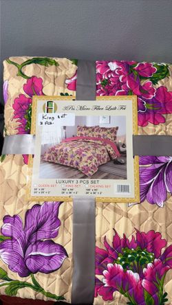 Luxury 3 pcs king set