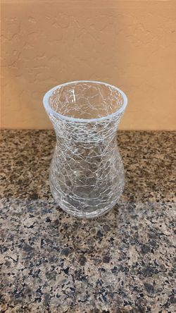 Cracked style vase