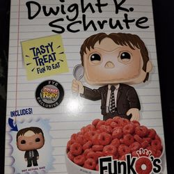 Dwight Schrute Cereal Box Mini Pop