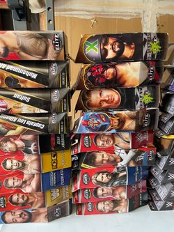 Wwe elites basic n battle packs