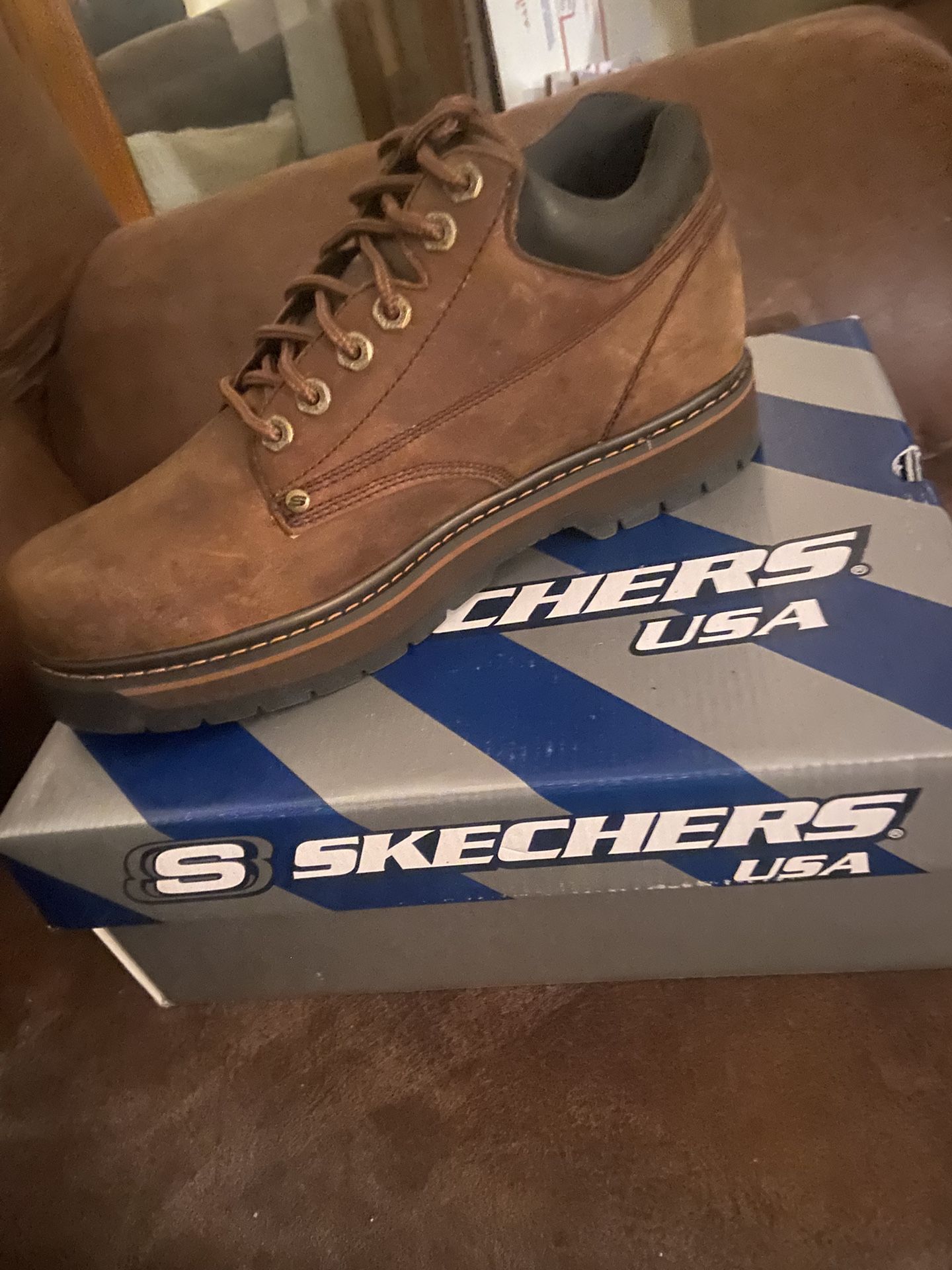 New Work Boots Size 10