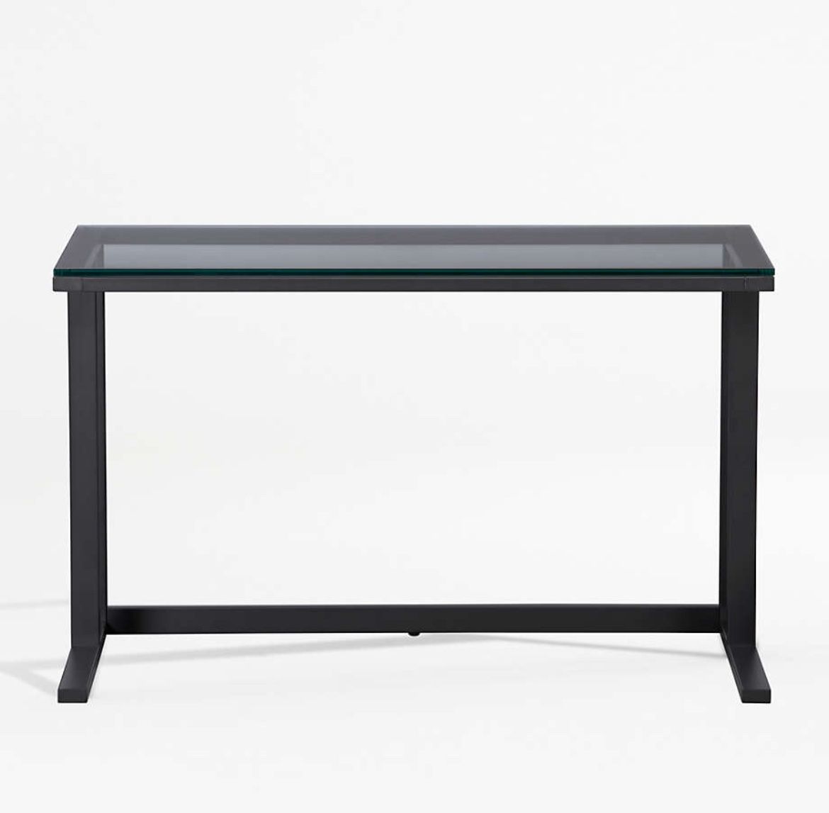 Crate and Barrel Pilsen Graphite Desk
