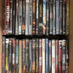 DVD Collection — Action, Comedy, WW II, War, Drama, Kids, Romcom