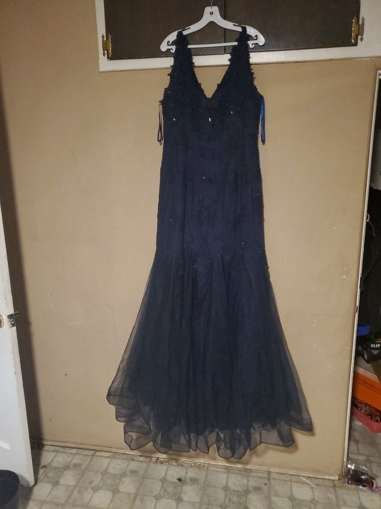 Navy Blue  Night Dress 2xl
